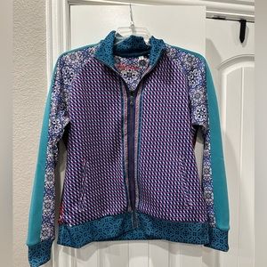 Robert Graham Limited Edition NWT Serena zip jacket